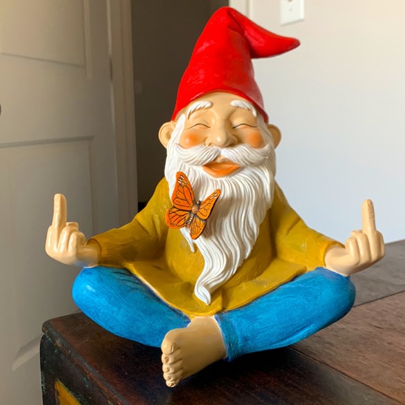 Other - Gnome Large Figure Zen Garden NWOT